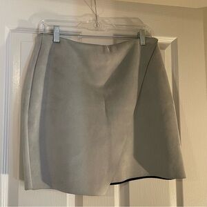 Missguided+ Chic Gray Mini Skirt